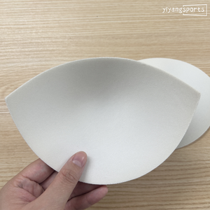 衣料品＆加工アクセサリー 多サイズ対応 保護スポーツブラインサート ハードホワイトハーフブラカップ - Product Image 4