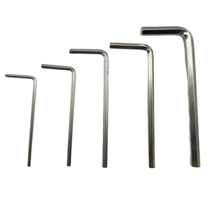 China Fábrica Personalizado L Tipo Industrial Grade Aço Inoxidável Plain <span class=keywords><strong>Allen</strong></span> Wrenches Sistema de Medição Métrica OEM Suporte Hex Keys - Product Image 5