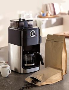 Bolsa de Café Personalizable, Desechable, Multicapa, de Plástico Kraft, con Válvula de Desgasificación, Sellado Térmico, Impresión Serigráfica, para Supermercado - Product Image 4