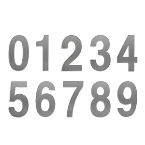 <strong>House</strong> <strong>Number</strong> Self Adhesive Stainless Steel Digital Signs Home Door Address Plate Hotel Residential <strong>Number</strong> Mailbox <strong>Number</strong> - Product Image 6