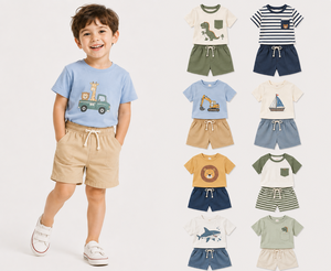 Ropa de Verano de Lujo Ligero para Niños, Suministro Mixto de Múltiples Estilos, Envío Aleatorio, Venta al por Mayor Exclusiva para Comerciantes Premium - Product Image 1
