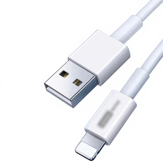 A-L 1m Fast Charging TPE Cable with Pure Copper Conductor for IOS & Computer Use 8-Pin Mobile Phones Tablets Wireless Earbuds