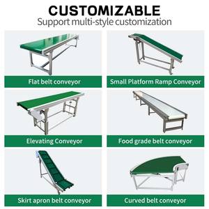 Montaj hattı için Pvc bant konveyör makinesi ayarlanabilir yükseklik bantlı konveyör - Product Image 6