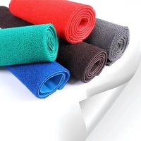 Tapis de porte en PVC moderne, couleur personnalisée, avec support antidérapant, facile à nettoyer, anti-salissure, pour entrée, maison, bureau, cuisine