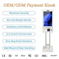 Kiosco de Pedidos para Restaurantes de Autoservicio con Pantalla Táctil Capacitiva de 10 Puntos y 27/32 Pulgadas, Habilitado para SDK, Pago POS y Reconocimiento Facial