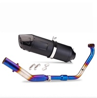 Nuevo Tubo de Escape de Acero Inoxidable para Motocicleta Yamaha R15 V3 y MT-15, Ajuste Universal, Embalaje en Caja, Reequipamiento/Actualización