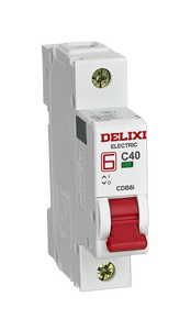 CDB6i <span class=keywords><strong>Delixi</strong></span> AC DC 50/60Hz MCBエアスイッチ回路プロテクター家庭用ミニチュア回路ブレーカ - Product Image 2
