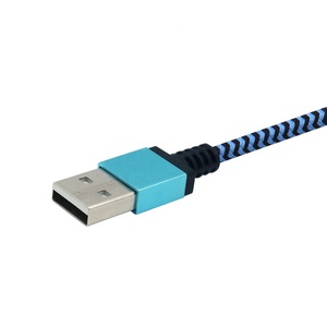 Cavo di ricarica e dati in Nylon intrecciato USB di tipo C con giacca in PVC 3A ricarica rapida da a C - Product Image 6