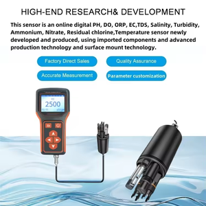 เครื่องวัดคุณภาพน้ำ 6 in 1 แบบพกพา วัดค่า DO PH EC ORP ความขุ่น อุณหภูมิ วิเคราะห์หลายพารามิเตอร์ - Product Image 4