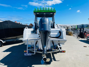 Barco de Aluminio Sea King para Aguas Agitadas, Embarcación de 21 pies, Yate Blanco, Embarcación para Deportes Acuáticos, Cabina Abierta con Precio Económico - Product Image 3