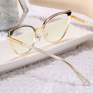 2024 nouveaux produits prêts TR cadre mode ordinateur <span class=keywords><strong>Anti</strong></span> lumière bleue lunettes oeil de chat coloré <span class=keywords><strong>bleu</strong></span> lumière bloquant les lunettes - Product Image 3