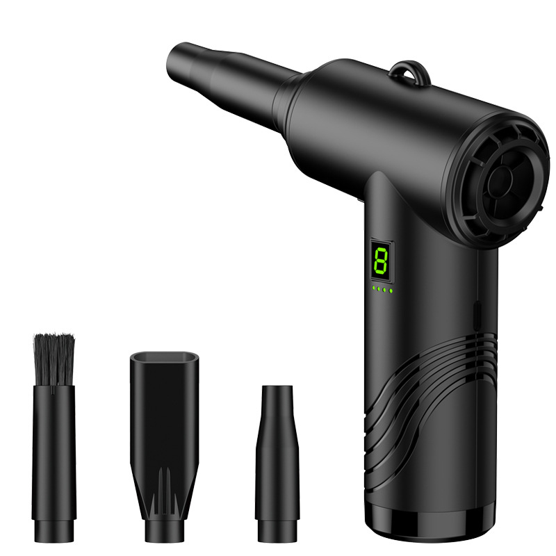 Беспроводная электрическая пылесос, 3000 мАч, 56 Вт, компактная перезаряжаемая пылесос, 80000 об/мин, мощные банки для сжатого воздуха для клавиатуры ПК