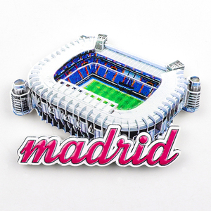 Imán de Resina 3D para Refrigerador con Diseño Personalizado del Fabricante, Recuerdo de <span class=keywords><strong>Madrid</strong></span>, España, para su Mercado Local - Product Image 1