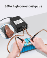 Machine de soudage par points portable haute puissance 8000W batterie au lithium portable 18650 soudeuse par points