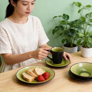 Juego de vajilla de gres de 16 piezas/Juegos de vajilla mexicana con esmalte Global/Artículos de <span class=keywords><strong>porcelana</strong></span> <span class=keywords><strong>Comprar</strong></span> juegos de vajilla al por mayor - Product Image 6