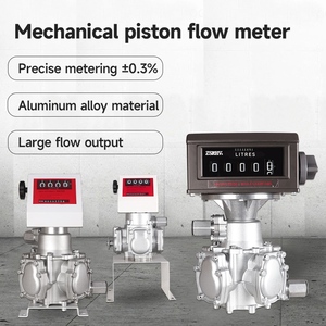 Độ chính xác cao hợp kim nhôm cơ khí piston lưu lượng kế cho dầu diesel dầu hỏa Xăng phương tiện truyền thông khác cho thiết bị dịch vụ xăng dầu - Product Image 2