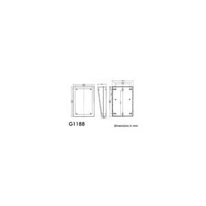 CAJA TECLADO-GRIS-134x189x32/55mm - Product Image 2