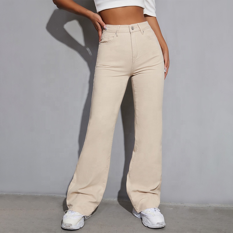 Venta al por mayor pantalones beige de mezclilla-Compre online los mejores  pantalones beige de mezclilla lotes de China pantalones beige de mezclilla  a mayoristas | Alibaba.com