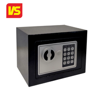 Caja Fuerte Digital Inteligente de Acero Weierxin, Serie Mini, Tamaño Pequeño, 17*23*17, para Uso Doméstico, con Panel de Bloqueo Digital, para Depósito de Dinero