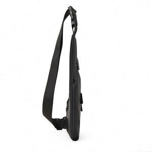 Sac triangulaire antivol ajusté personnalisé WSY1825 avec logo, grande capacité, imperméable, sac bandoulière décontracté, sac de poitrine - Product Image 2