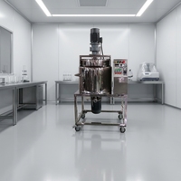 Marmite de mélange industrielle grande capacité pour le traitement du beurre de cacahuète, de la pâte de chocolat et des condiments comestibles