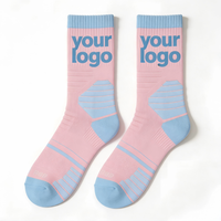 Chaussettes de compression de basketball pour jeunes Elite, avec fond en tissu éponge épais, soutien de la cheville, séchage rapide, respirantes, lettres personnalisées