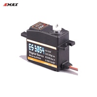 EMAX官方ES3054 17G 0.13Sec 23T金属齿轮数字微型遥控舵机驱动器适用于机器人遥控飞机ES3154升级版