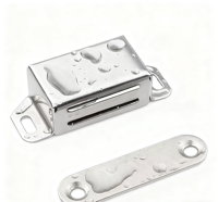 Aimants de porte de placard modernes en plastique, loquet magnétique pour porte, quincaillerie pour la maison et le bureau