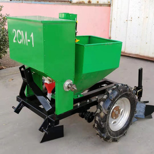 Semoir à pommes de terre vert à une rangée, entraîné par un tracteur, haute productivité, équipement agricole - Product Image 2