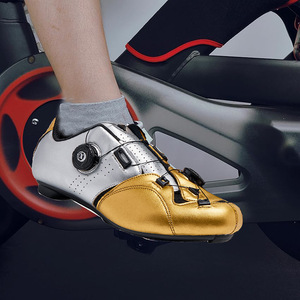 Chaussures <span class=keywords><strong>de</strong></span> vélo Lock transfrontalières Printemps/Été pour hommes et femmes, modèle 2301, pour vélo <span class=keywords><strong>de</strong></span> <span class=keywords><strong>route</strong></span> et VTT à semelle rigide - Product Image 4