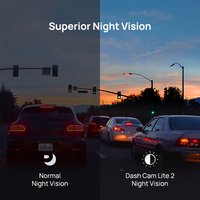 Cámara para Auto D10 Versión Global, 1080P IPS, Visión Nocturna, GPS, Monitoreo de Estacionamiento 24 Horas, ADAS, 130 MP4, en Oferta