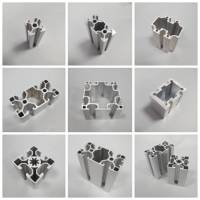 Profilé en aluminium de haute qualité pour usine industrielle, ligne d'assemblage industrielle, profilé en aluminium 4040 4048 40120, fente en T, fente en V
