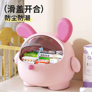 Baby Storage Box 2L Cartoon Covered Desktop Organizer For 0-12 Months - Product Image 3