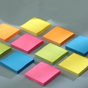 Note adesive a colori per ufficio logo personalizzato stampato note N volte note adesive a piacimento - Product Image 5