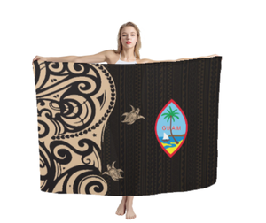 Dropship, venta al por mayor, Lavalava Hawaii, tela de rayón supersuave, diseño personalizado de Guam polinesio, Sarong <span class=keywords><strong>Pareo</strong></span>, toallas de <span class=keywords><strong>playa</strong></span> - Product Image 3