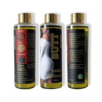 Huile-Sérum Réhausseur de Hanches et Fessiers Marque Privée OEM/ODM, Huile d'Agrandissement Fessier aux Plantes Maca 200ML