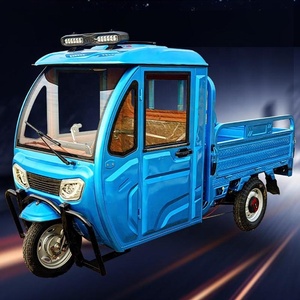 Tricycle Rear Axle Full <b>Cover</b> Tricycle 3 Wheel Tricycle Canopy Cabin Scooter Pedicab - Product Image 1