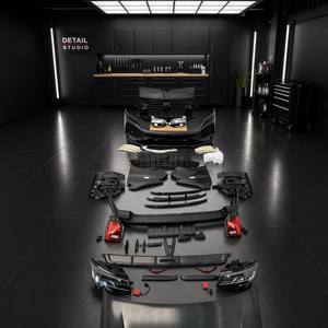 Kit di Conversione da <span class=keywords><strong>VW</strong></span> T5 <span class=keywords><strong>T6</strong></span> a <span class=keywords><strong>T6</strong></span>.1 per Volkswagen Multivan Caravelle, Paraurti Anteriore e Posteriore, Griglia, Set Fari LED - Product Image 1