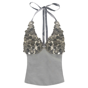 Robe de bain sexy pour femme avec bretelles en mousseline de haute qualité, design <span class=keywords><strong>dos</strong></span> <span class=keywords><strong>nu</strong></span>, respirante, écologique, <span class=keywords><strong>dos</strong></span> transparent, motif à crochets - Product Image 4