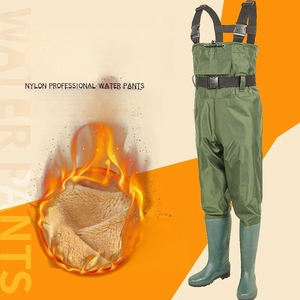 Vente <span class=keywords><strong>chaude</strong></span> Cuissardes <span class=keywords><strong>de</strong></span> <span class=keywords><strong>pêche</strong></span> à la mouche pour hommes et femmes avec bottes Cuissardes hautes avec cintre à bottes - Product Image 2