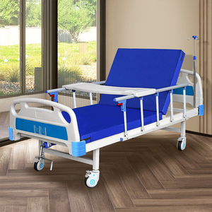 Cama de <span class=keywords><strong>Atención</strong></span> Médica de Función Única, Material ABS+Acero, Cabecera Desmontable, Uso Doméstico/Hospitalario - Product Image 1