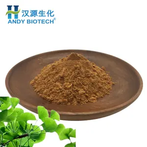 Wholesale Ginkgo Biloba Leaf Extract Powder 24% Flavone 6% Lactones Ginkgo Biloba Extract Ginkgolic Acid Ginkgo Biloba Powder
