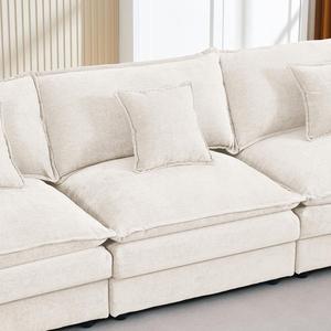 Us Stock Corner <b>Sofa</b> Chenille Fabric Modular Modern Extra Comfort Square <b>Sofa</b> Soft Living Room <b>Small</b> <b>Sofa</b> Couch Set - Product Image 6