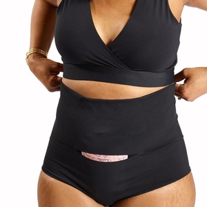 Panty posparto OEM 2025 para mujer con bolsillo y compresa fría/caliente, ropa interior posparto para recuperación abdominal de la madre - Product Image 2