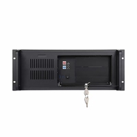 Hongyi 4U4508K-A châssis de serveur de contrôle industriel 45*43*17.8CM 4U épaisseur 1.2mm SGCC acier E-ATX ATX ITX M-ATX produits Stock