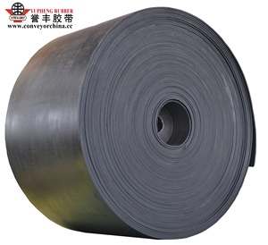 Bande transporteuse en caoutchouc ignifuge YUPHENG EP200 4 plis 5 plis 4+<span class=keywords><strong>2</strong></span> 13 mm 14 mm d'épaisseur pour le transport de matériaux en vrac dans les centrales électriques - Product Image 4