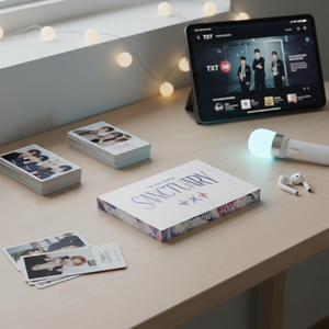 TomorrowxTogether (TXT) K-Pop PhotoCards Star Chapter SANCTUARY [Version Angel] Livre de paroles avec mini CD et plateau CD, musique KR pour adultes - Product Image 3