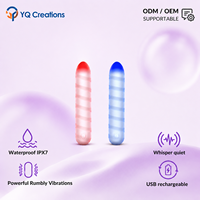 Vibrateur pour femmes, mini masseur vibrant en silicone double pour le point G et le clitoris, stimulateur de mamelons, vibrateur à balle