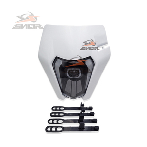 SNOR Dirt Bike <span class=keywords><strong>Phare</strong></span> Avant pour Ktm Led <span class=keywords><strong>Phare</strong></span> <span class=keywords><strong>Plaque</strong></span> Supermoto Carénage <span class=keywords><strong>Moto</strong></span> Modification Accessoires - Product Image 2