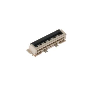 ขั้วต่อ FPC/FFC แบบ ZIF มุมฉาก ชนิดสัมผัสจากด้านล่าง แบบ SMT แนวนอน ระยะพิทช์ 0.5 มม. รุ่น XFE ความสูง H=4.7 มม. พร้อมระบบล็อคแบบพลิก - Product Image 4